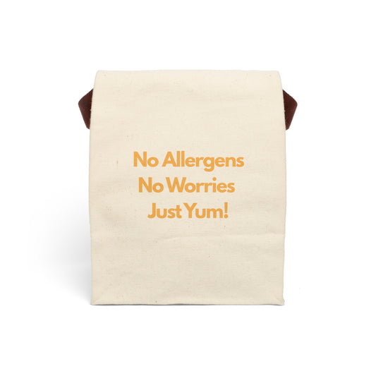 Canvas Lunch Bag With Strap