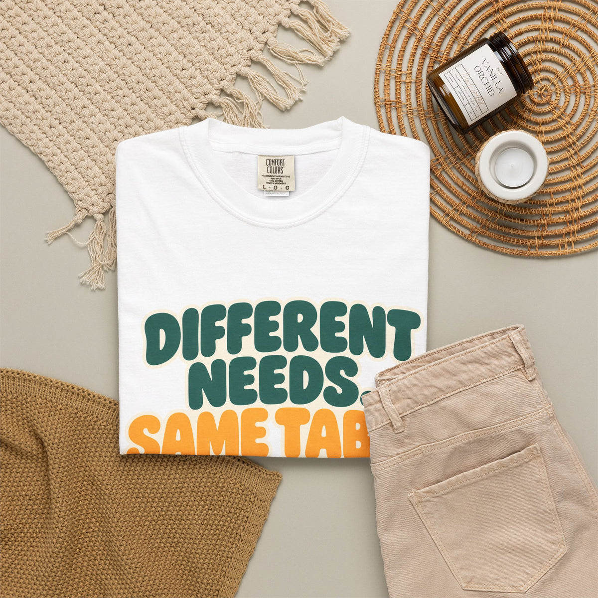 Different Needs Tee