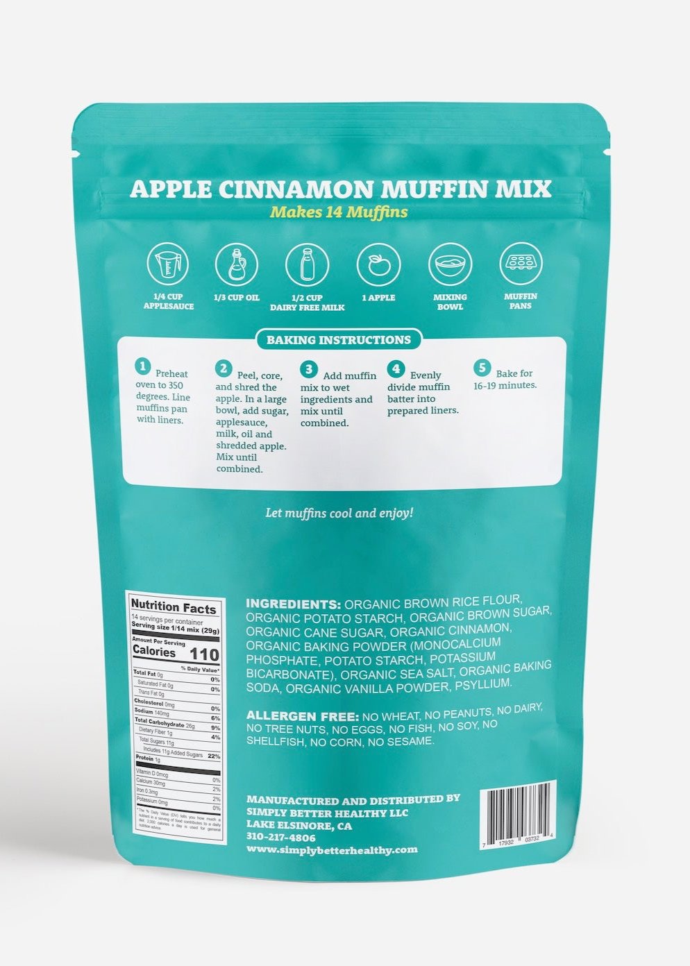 Apple Cinnamon Muffin Mix